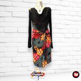 Vestido de manga larga con flecos DESIGUAL Talla S