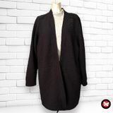 Chaqueta larga con relieve .OBJECT Talla XL