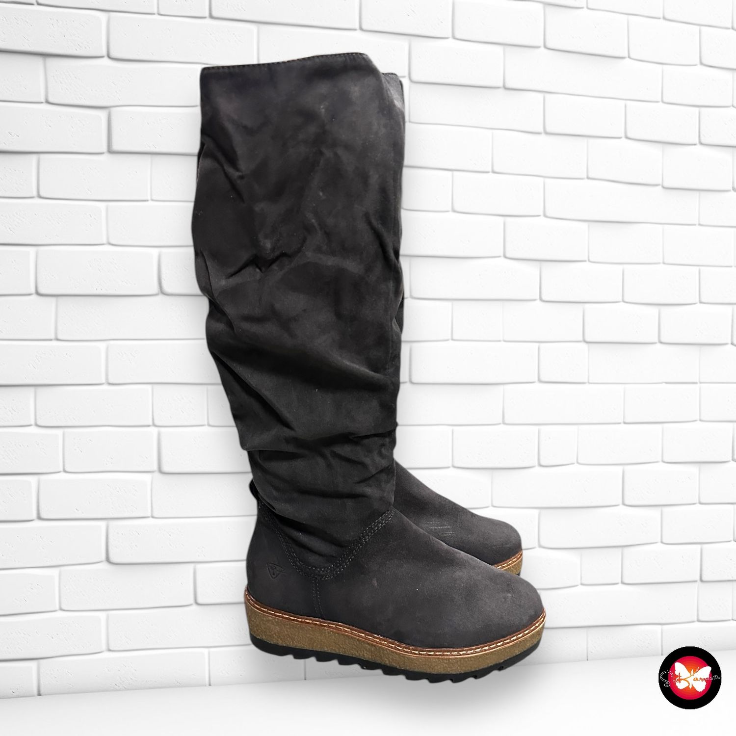 Botas altas con goma TAMARIS T38