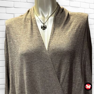 Jersey cruzado con escote H&amp;M Talla XL