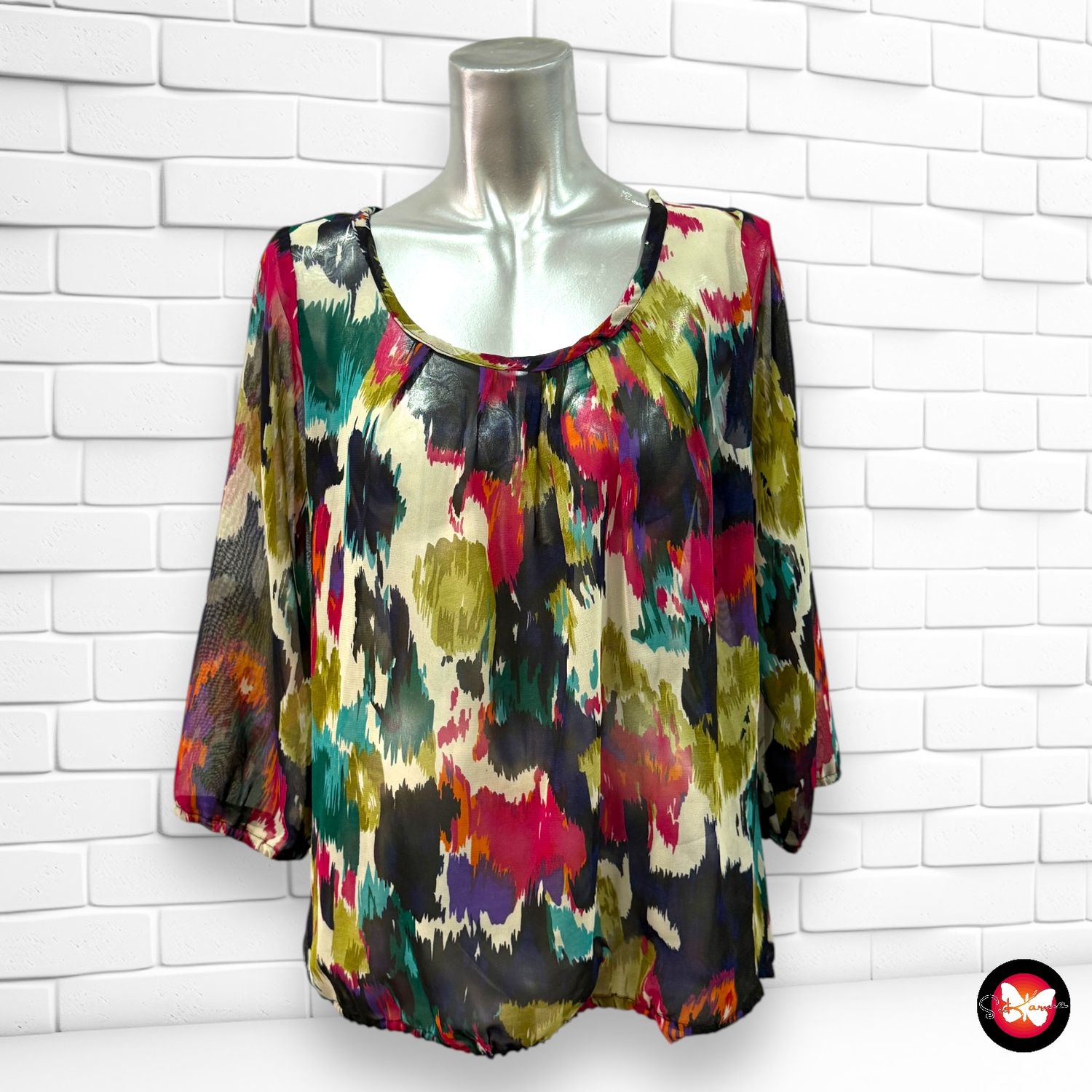 Blusa de media manga Talla 36