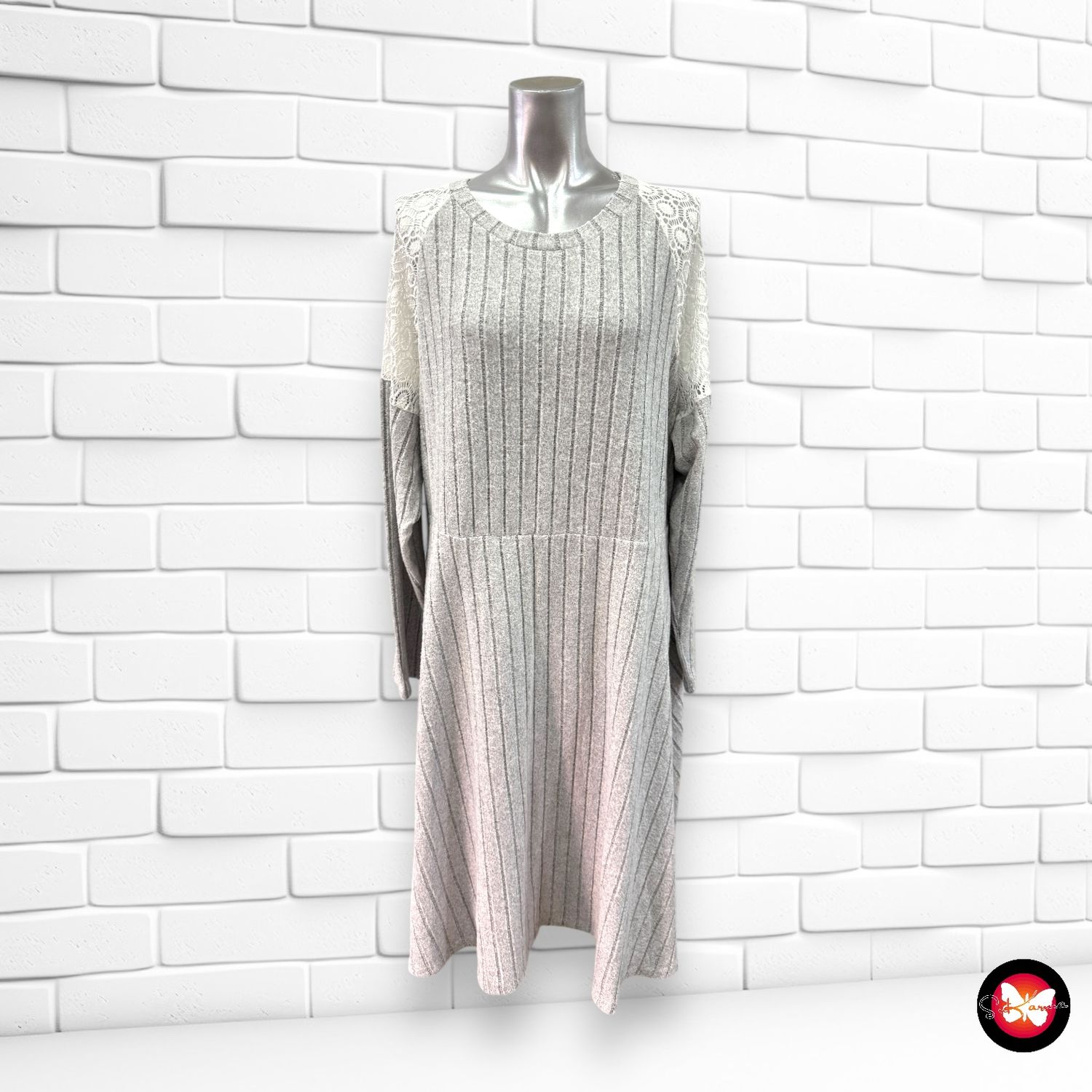 Vestido de punto SHEIN CURVE Talla 3XL