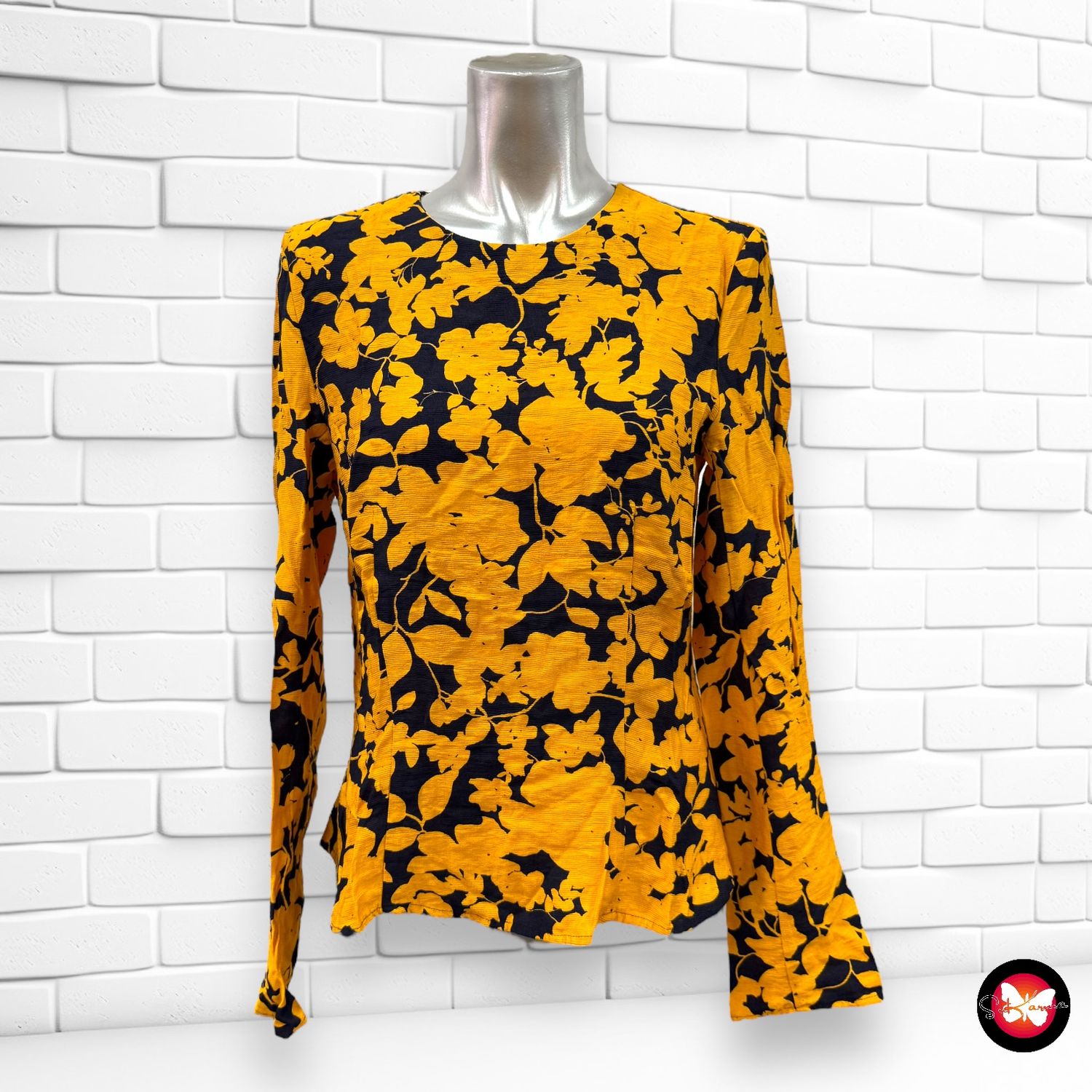Blusa de manga larga H&amp;M Talla 38