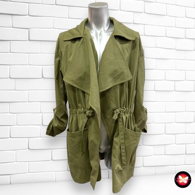 Chaqueta de entretiempo abierta STRADIVARIUS Talla S