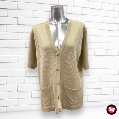 Chaqueta de punto de manga corta DANNEMARIE Talla M (grande)