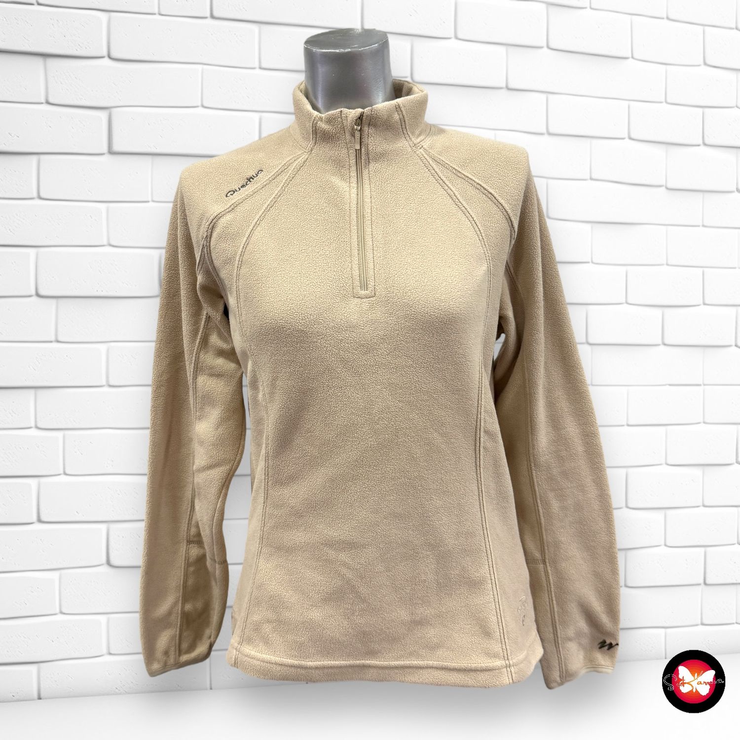 Sudadera deportiva tipo polar QUECHUA Talla S