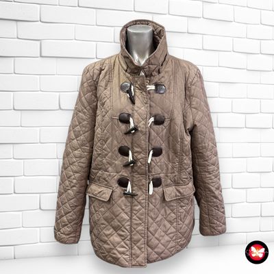 Chaqueta acolchada fina con botones tipo hueso UNIT Talla XL