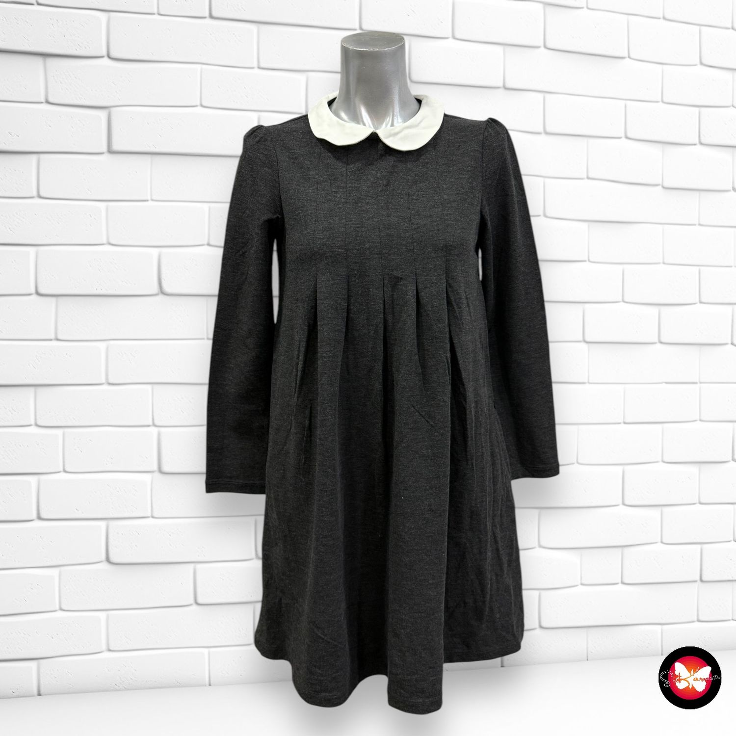 Vestido cuello babero UNIQLO KIDS Talla 12-14 años