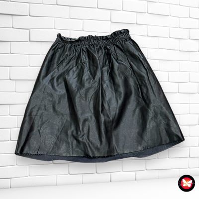 Falda de piel sintética con elástico KILKY Talla S