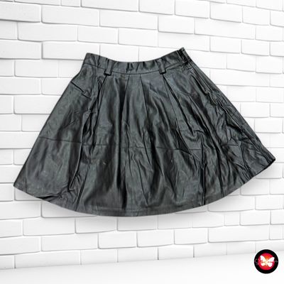 Falda de piel sintética SATEEN Talla M