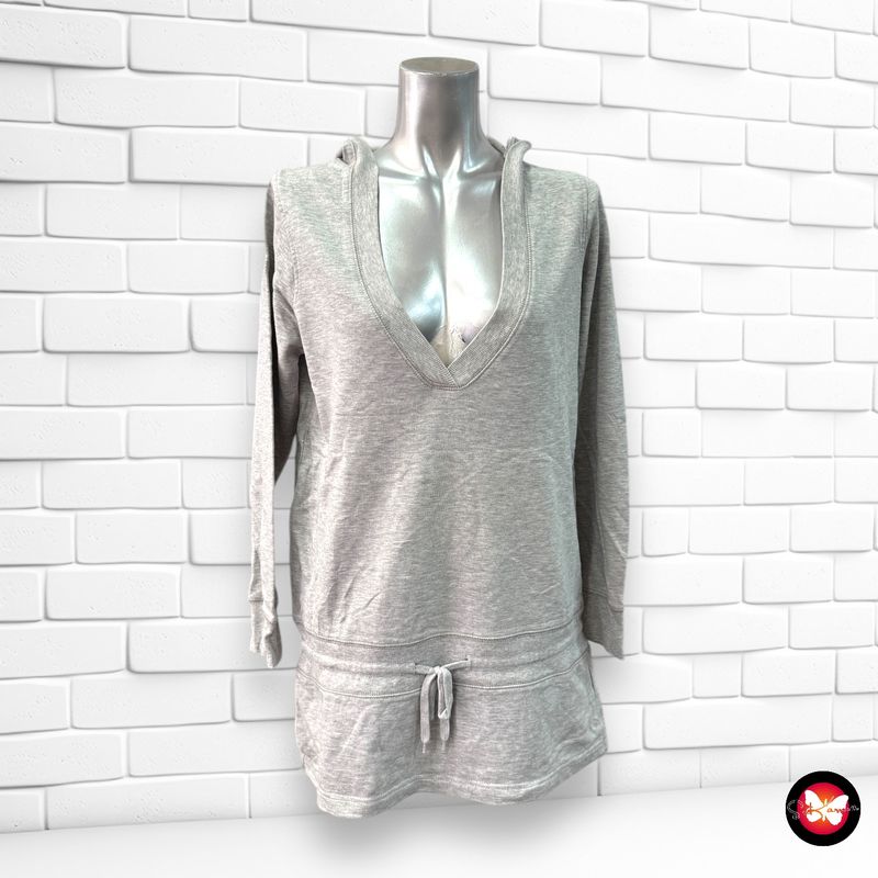 Sudadera con capucha y escote H&amp;M Talla S