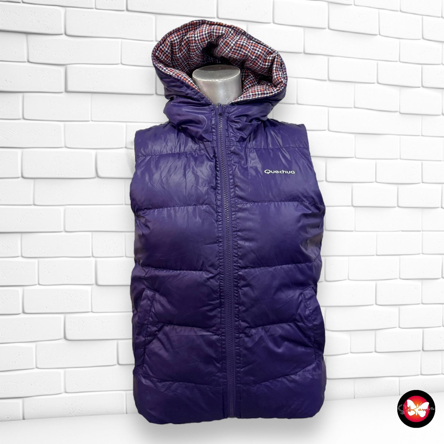 Chaleco reversible QUECHUA Talla S