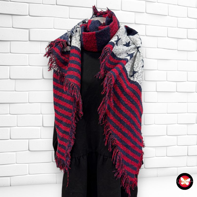 **SALES** MAXI Bufanda estampado estrellas