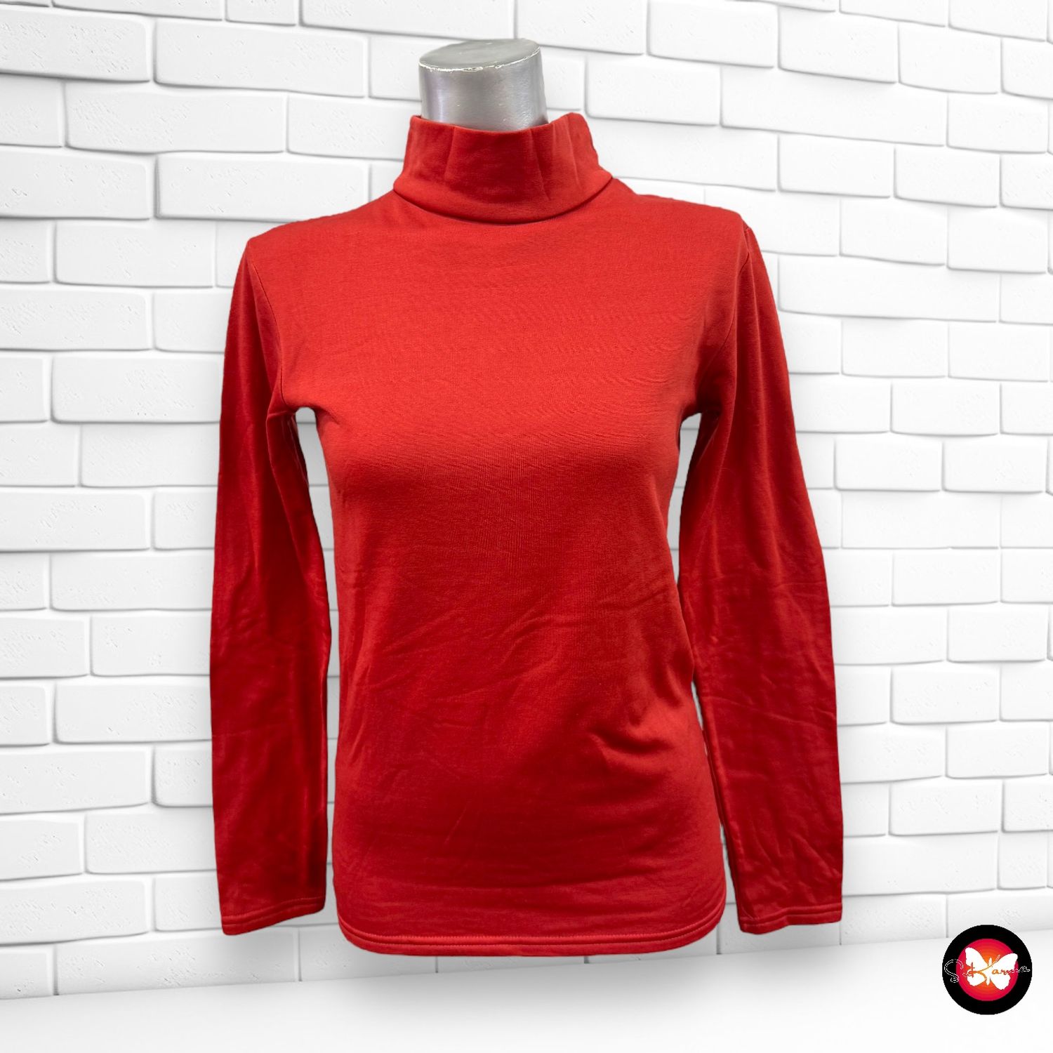 Camiseta de cuello alto Talla M/L
