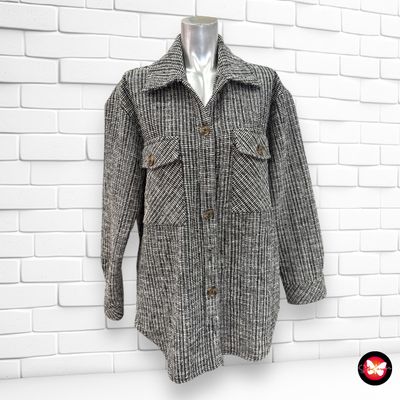 Chaqueta sobre camisa tweed WE Talla XS
