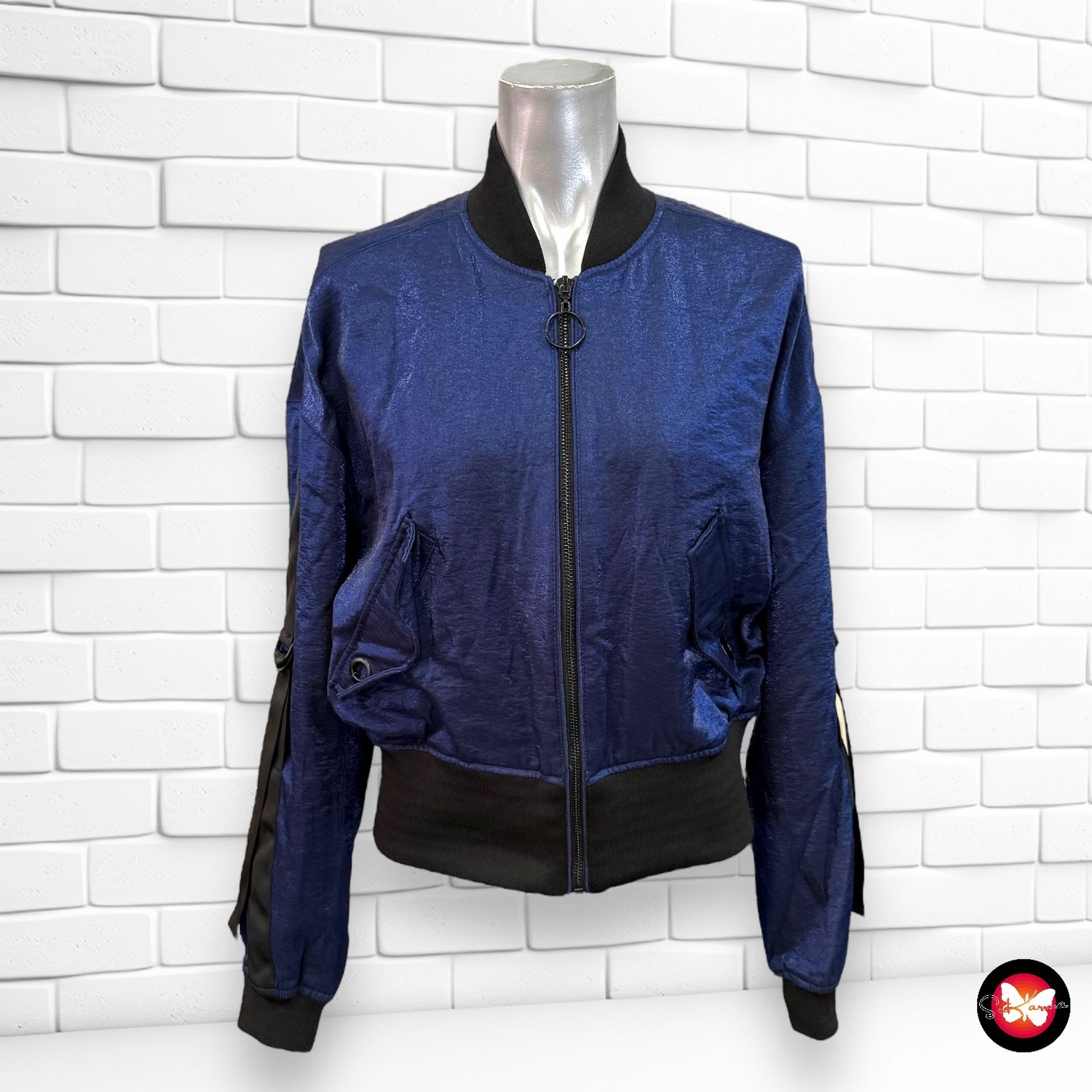 Chaqueta bomber metalizada COOLCAT WOMEN Talla S