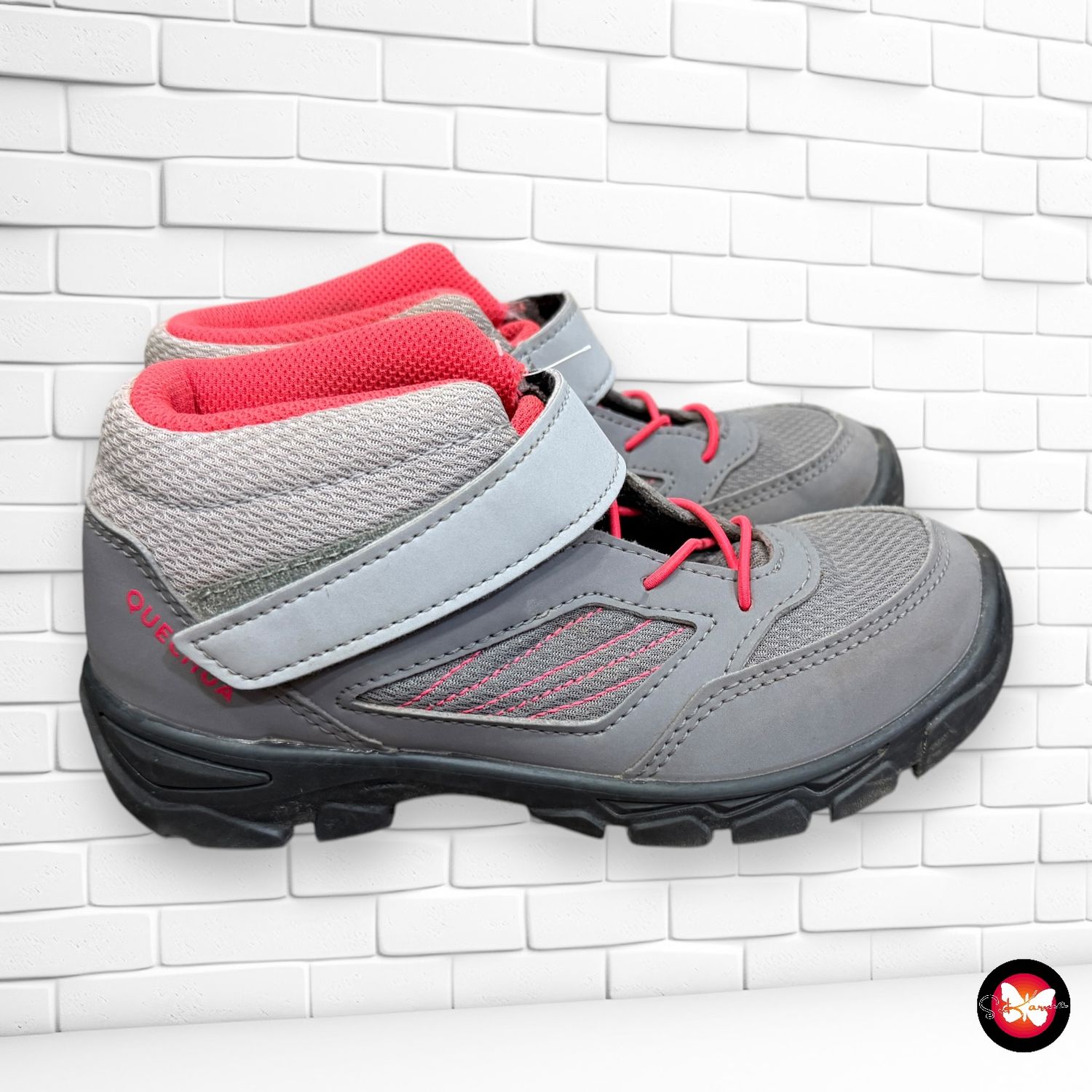 Zapatillas de montaña de niño QUECHUA T32/33 (pie 20,5cm)