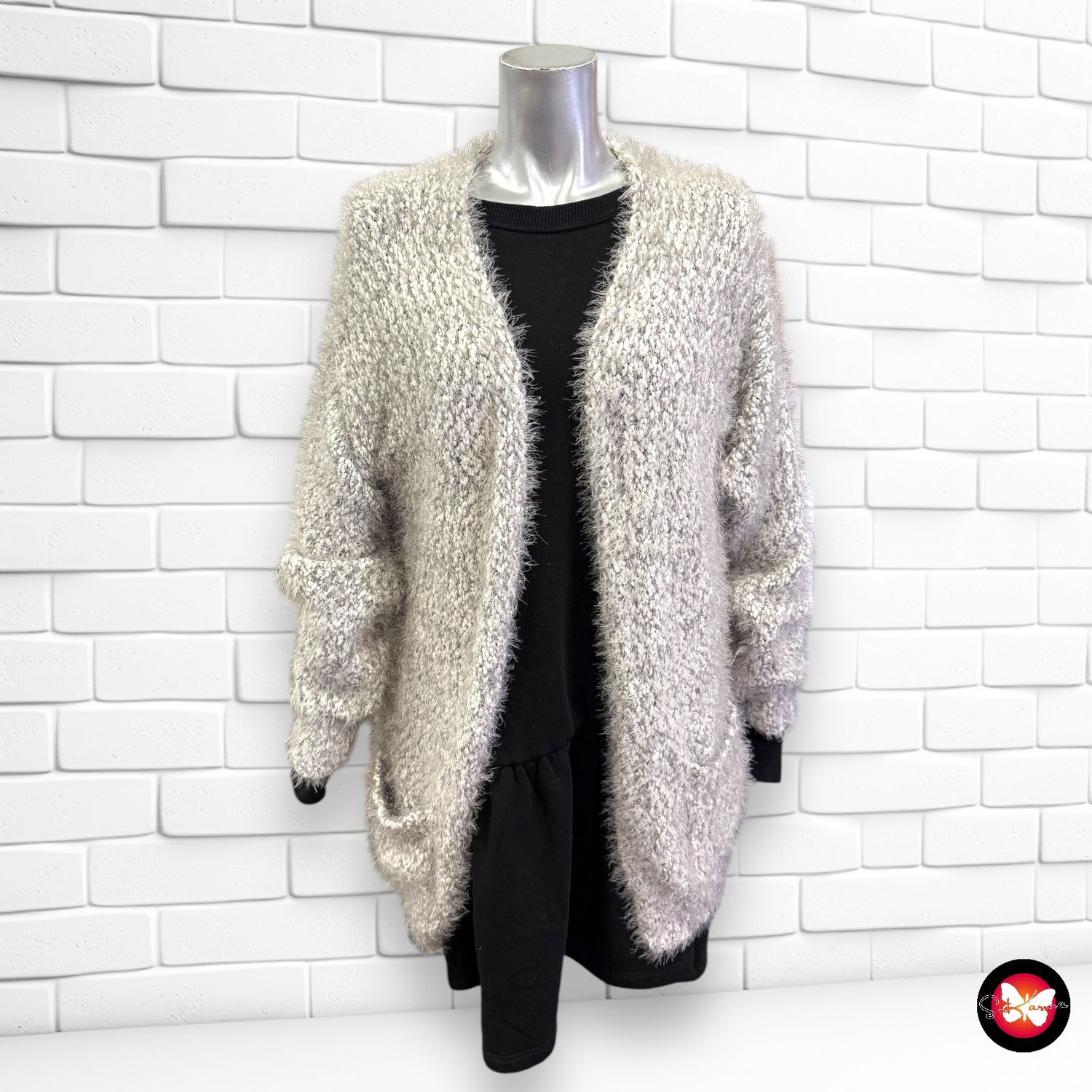 **HOY** Chaqueta de punto con pelito ATMOSPHERE Talla S