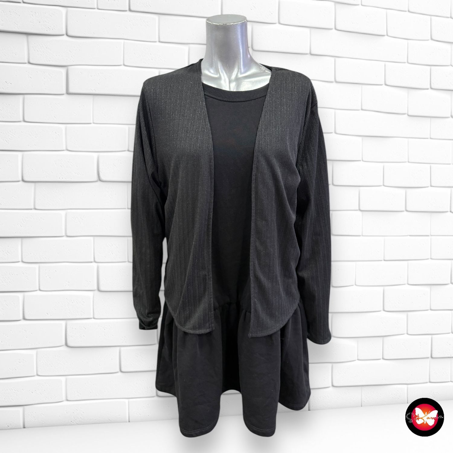Chaqueta de entretiempo con lurex ICHI Talla XL