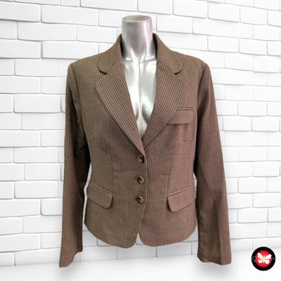Blazer de cuadritos H&amp;M Talla 42