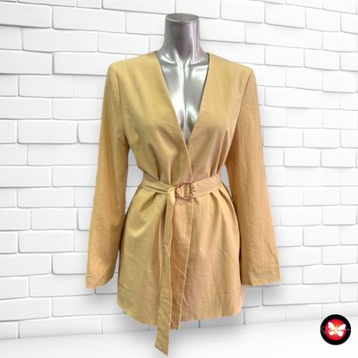 Blazer básica con cinturón PRIMARK Talla 38
