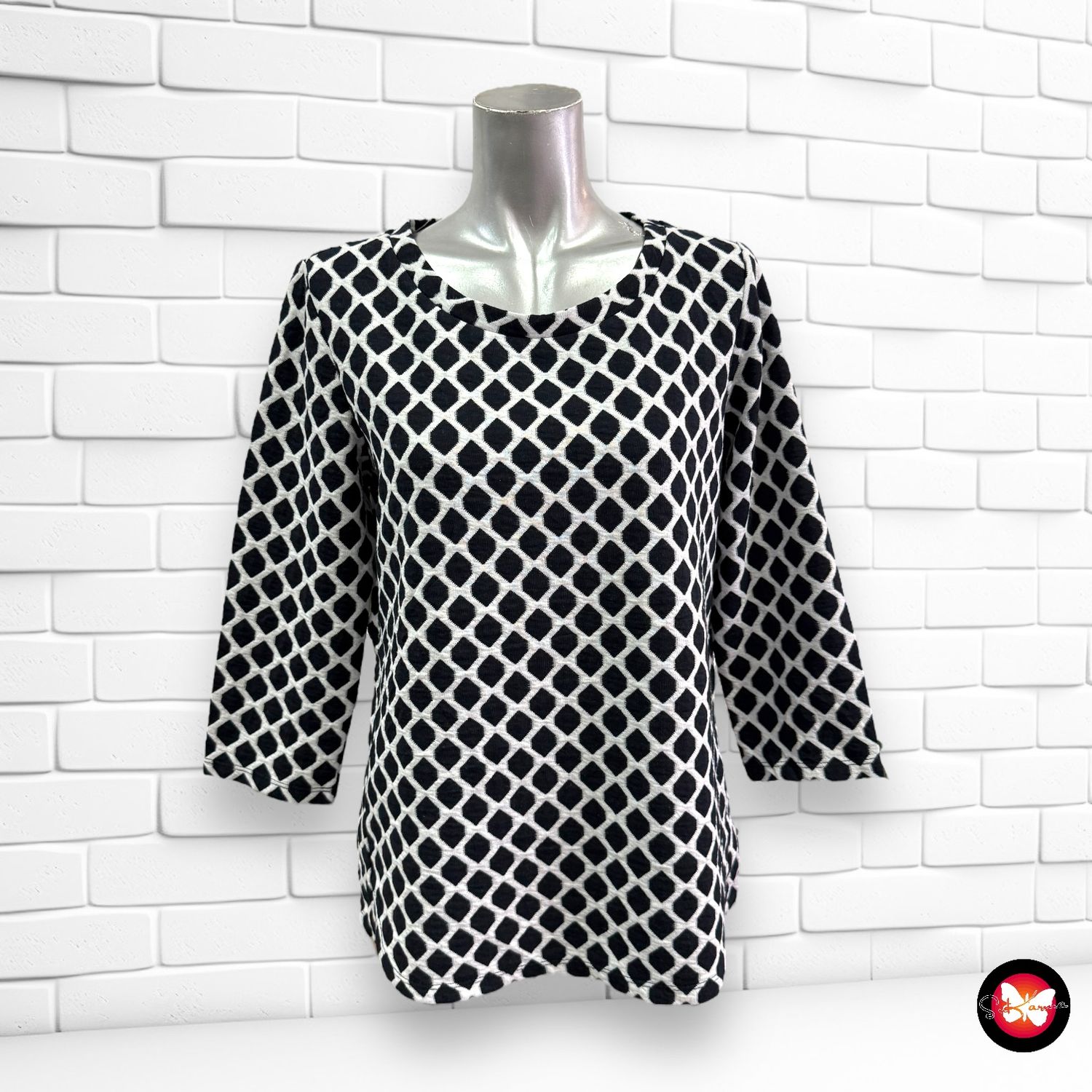 Sudadera de manga francesa LAURA TORELLI Talla S