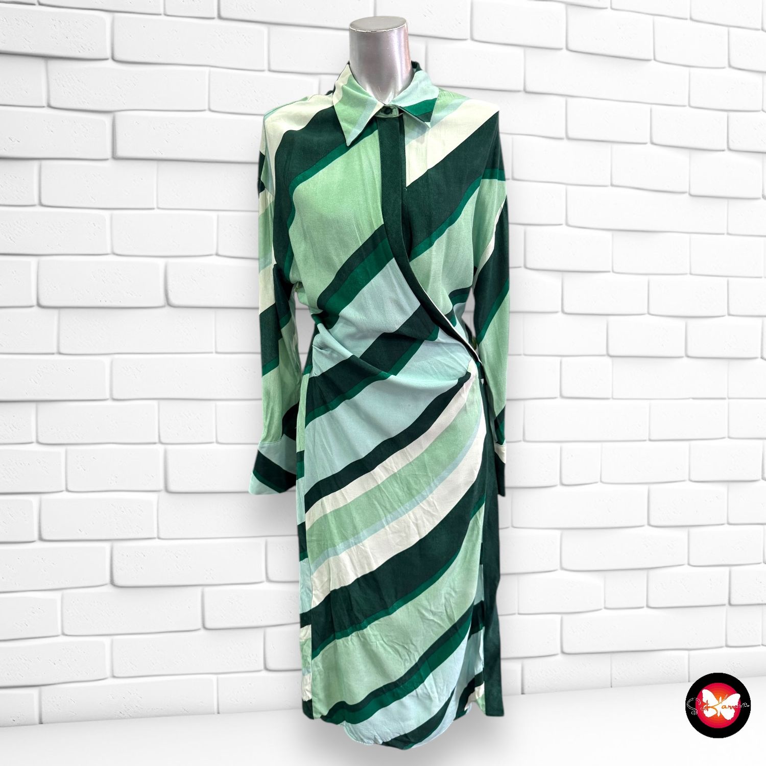 Vestido cruzado MANGO Talla S