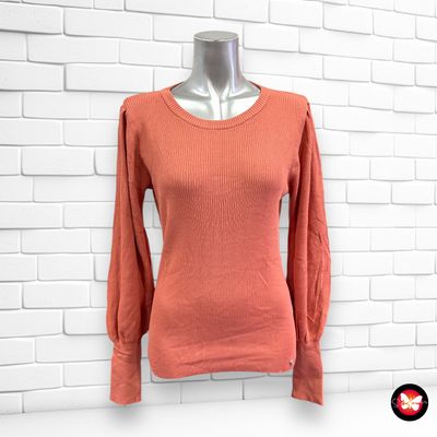 **SALES** Jersey de mangas abullonadas canalé MELTING STOCKHOLM Talla S/M