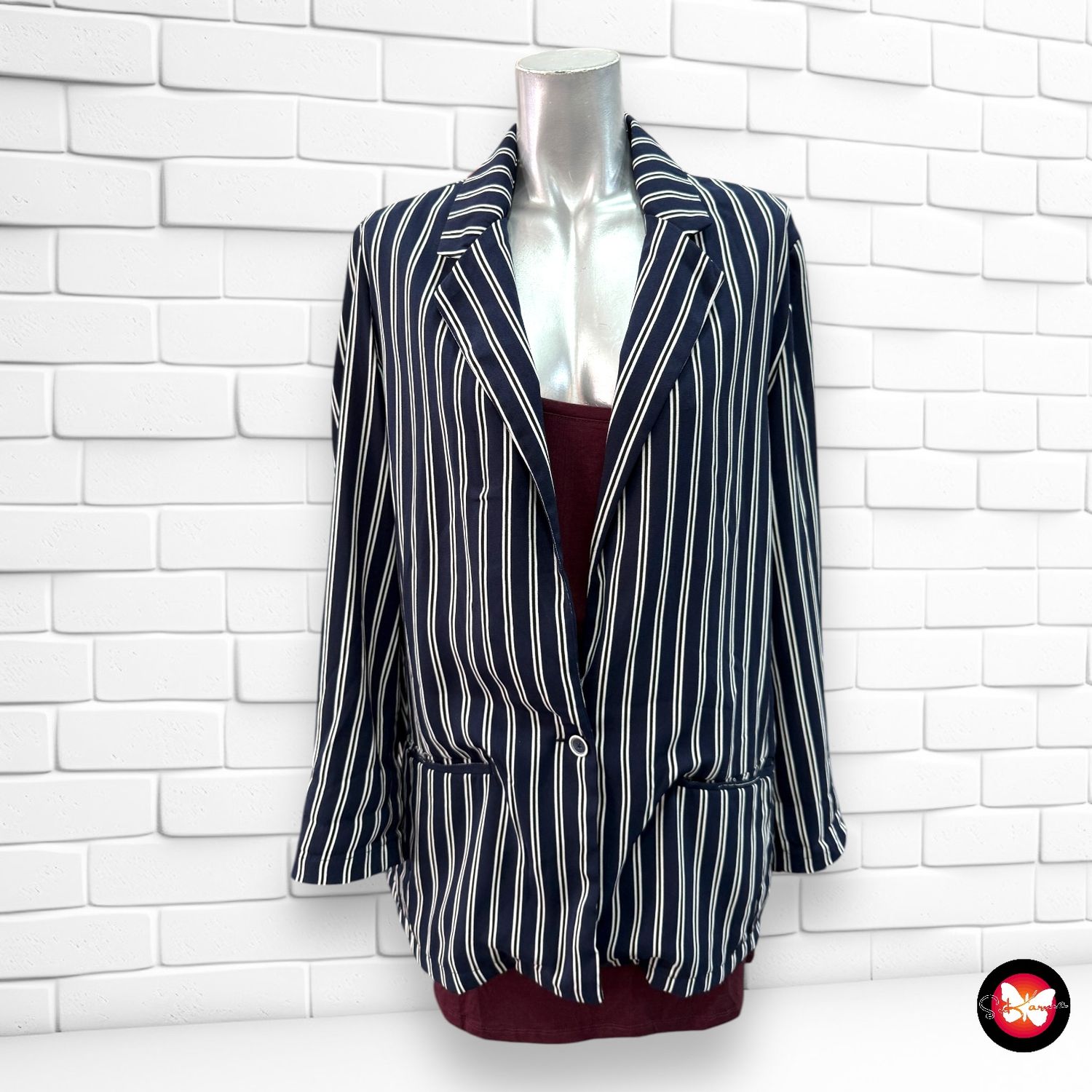 Blazer de rayitas MILANO Talla M