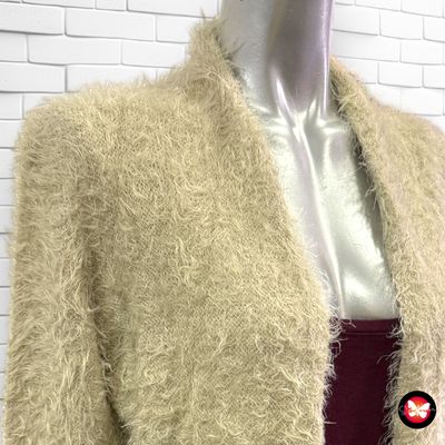 Chaqueta de punto peludita Talla S