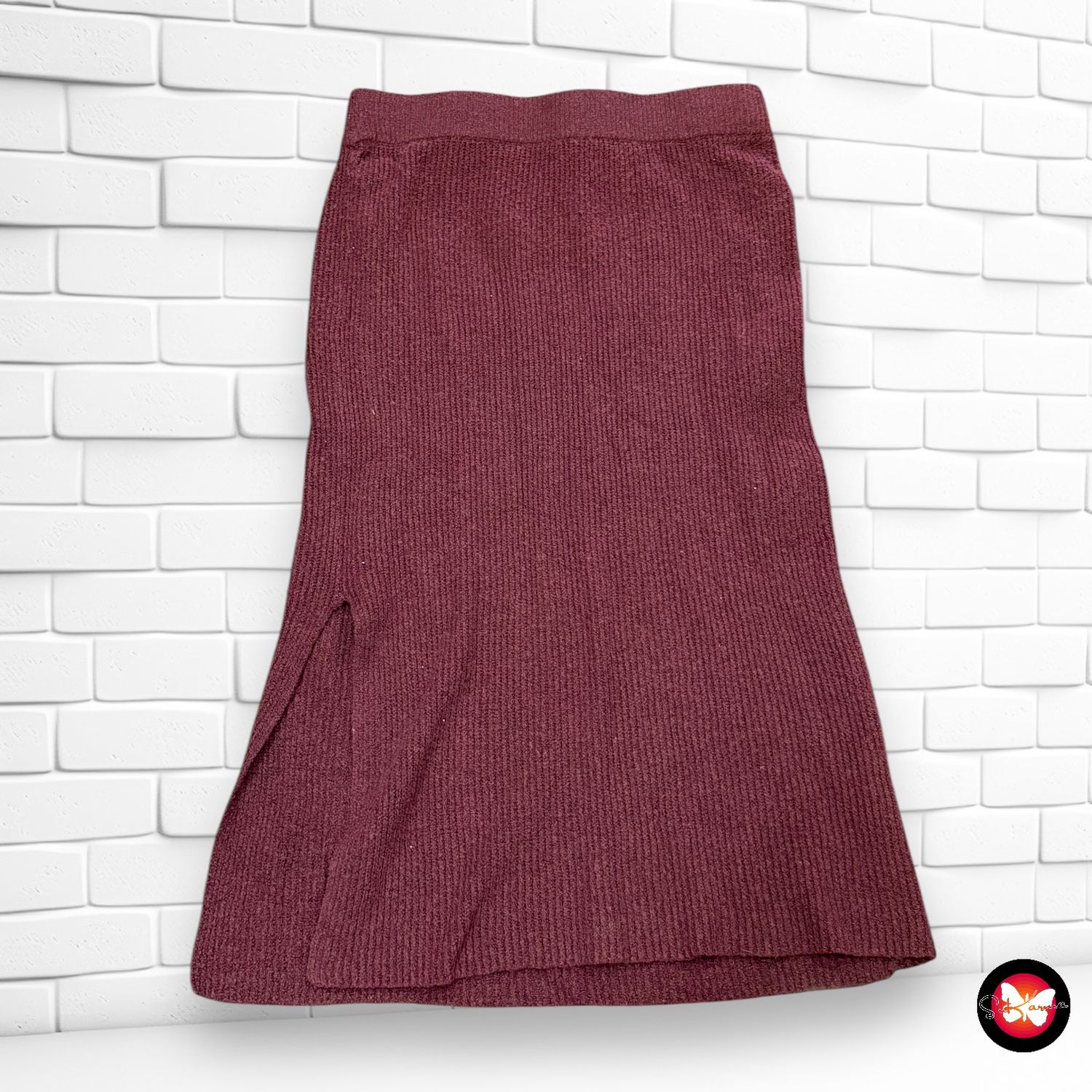 Falda midi de punto JDY Talla L