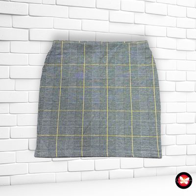 Falda corta de cuadros TRND Talla 38