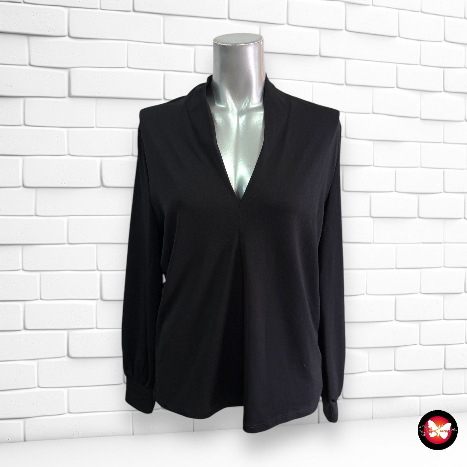 Blusa de manga larga básica H&amp;M Talla S