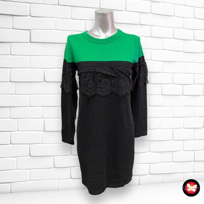 Vestido de punto con encaje ASOS Talla 34
