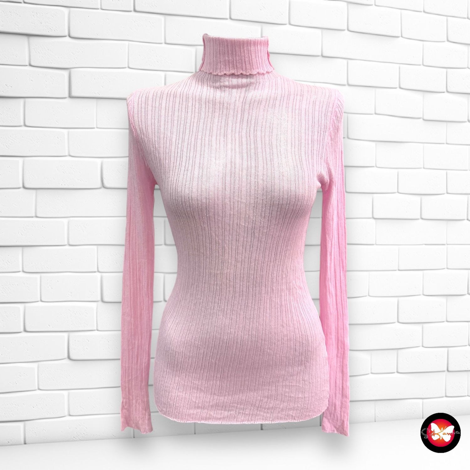 **SALES** Jersey finito de cuello alto LOAVIES Talla XS