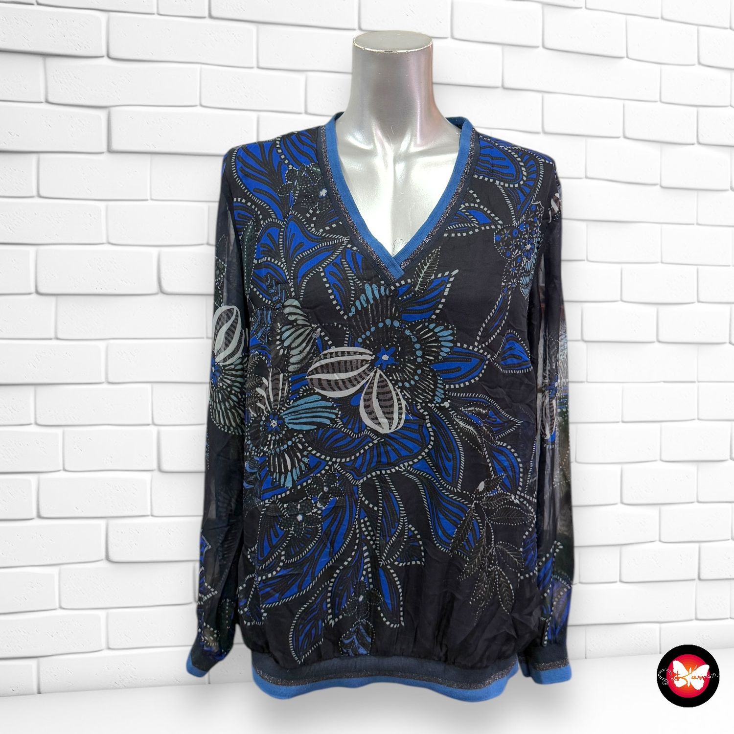 Blusa con transparencias MARIEMERO Talla 40