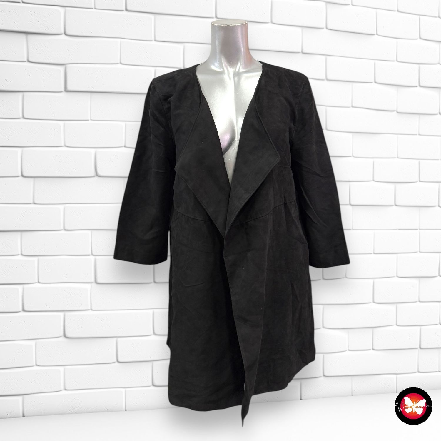 Chaqueta de antelina abierta H&amp;M Talla 34