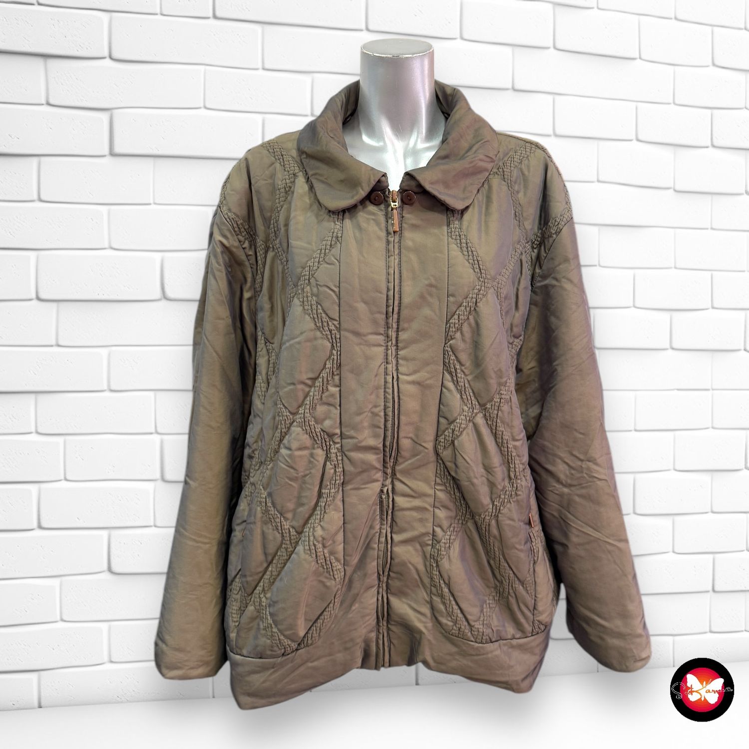 **SALES** Chaqueta acolchada metalizada VALINO Talla 44