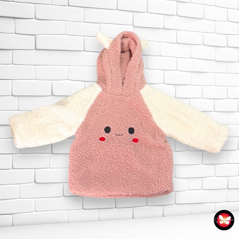Sudadera de niña de pelito Talla 6 Años