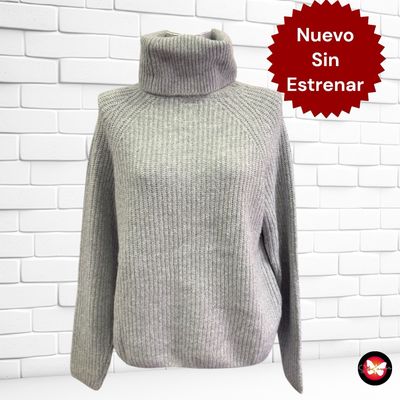 **SALES** Jersey básico de cuello alto SINSAY Talla XS