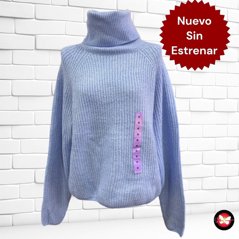 **SALES** Jersey básico de cuello alto SINSAY Talla M