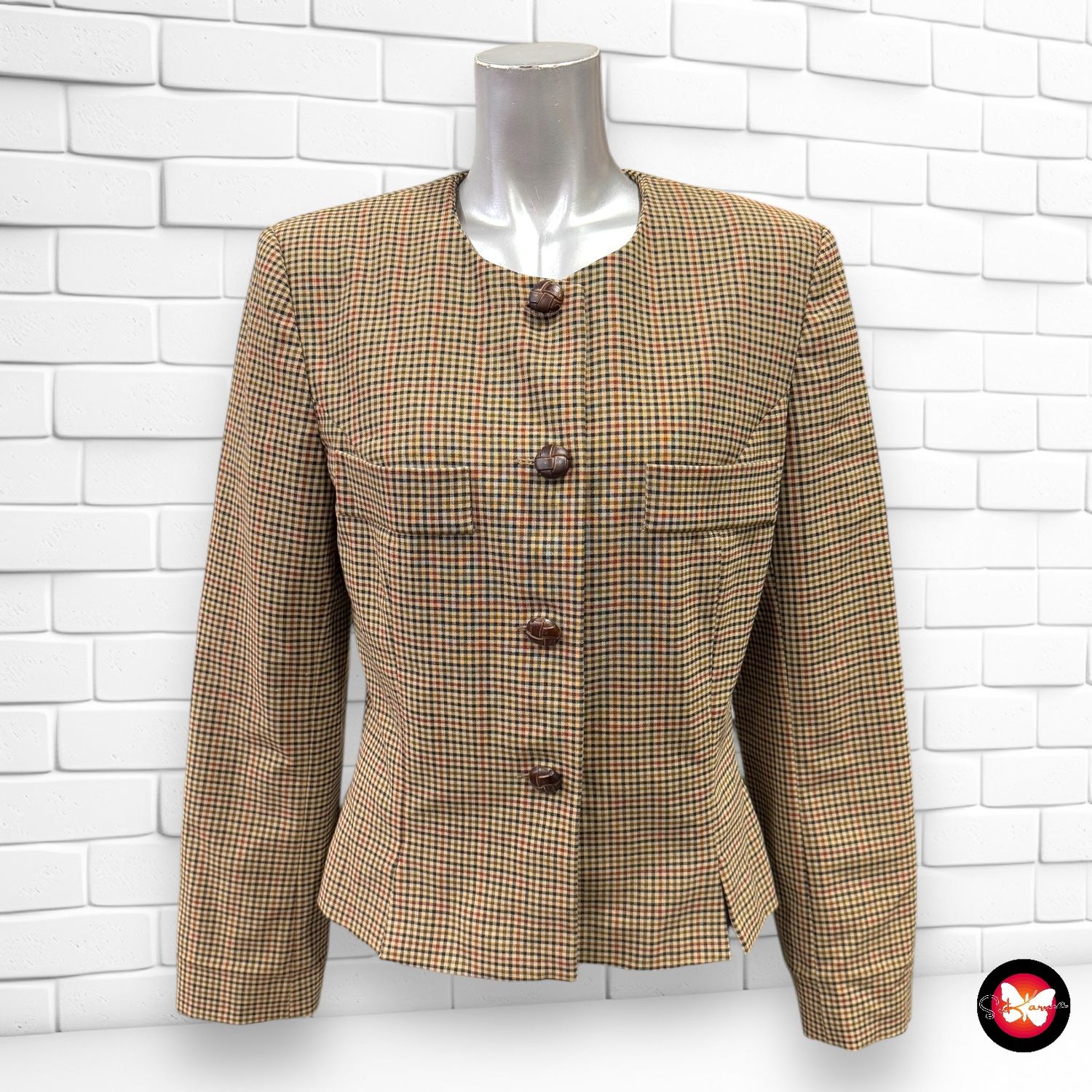 Chaqueta de entretiempo vintage 1·2·3 Talla 38