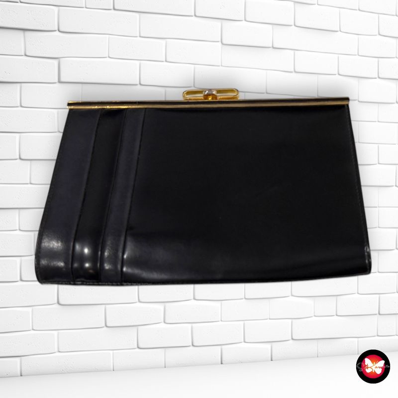 Bolso de mano vintage de piel