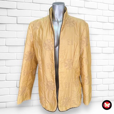 Chaqueta de entretiempo corte oriental Talla L