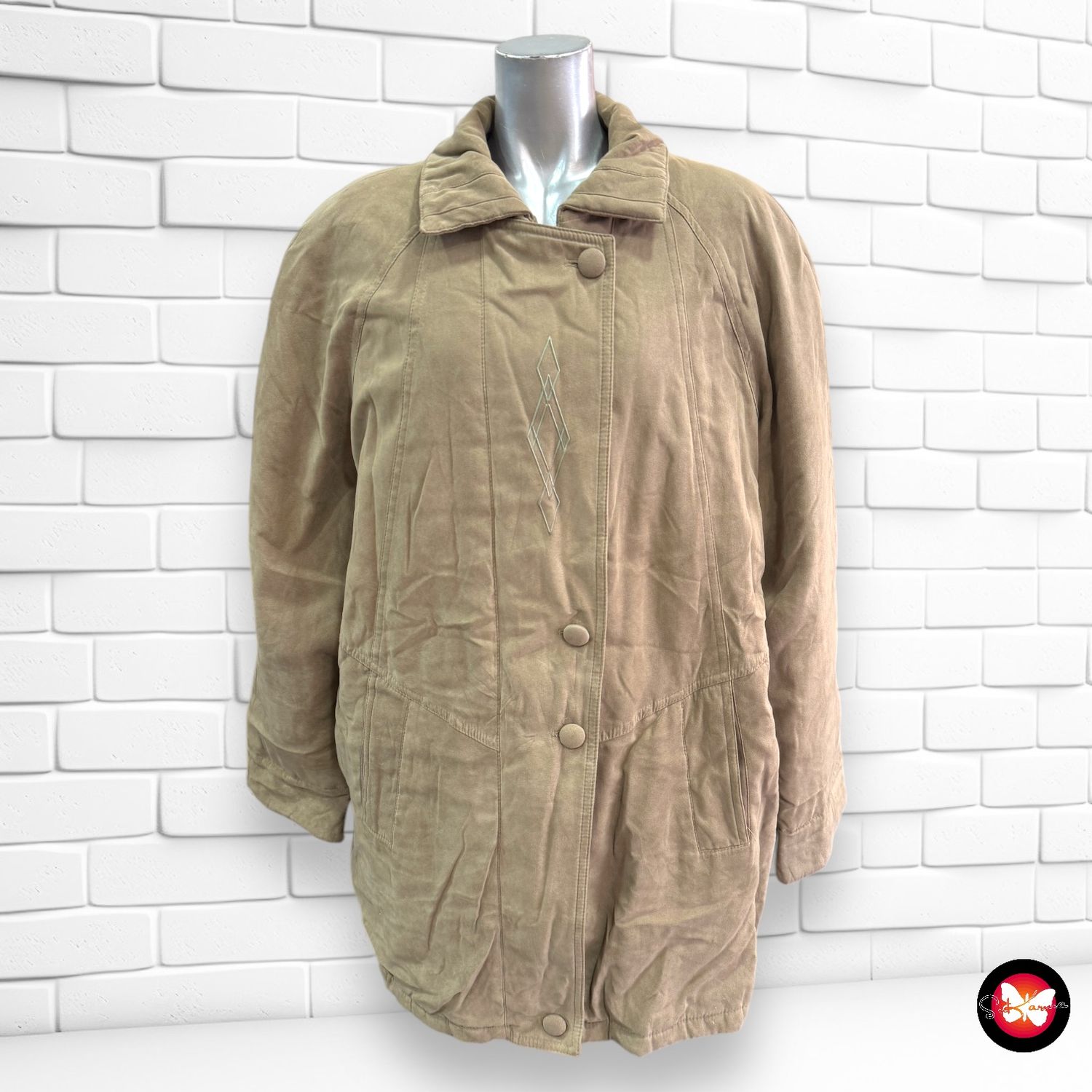 **SALES** Abrigo acolchado de antelina RUE DE FRANCE Talla 2XL