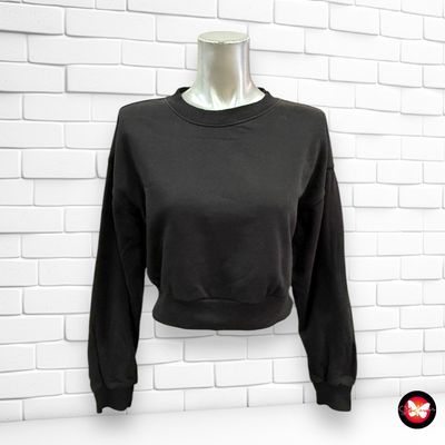 Sudadera básica cropped DIVIDED Talla XS