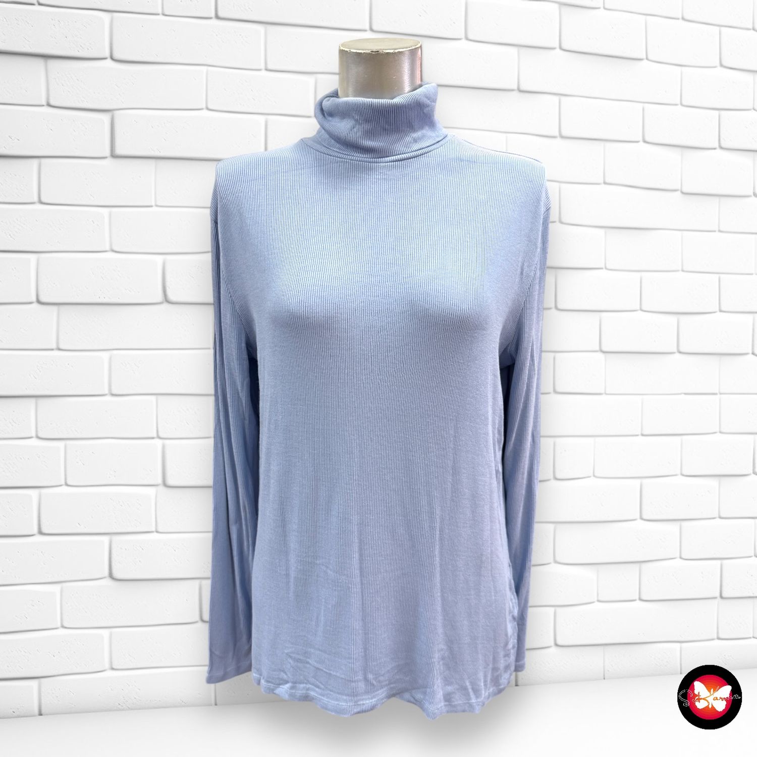 Camiseta de cuello alto C&amp;A Talla L