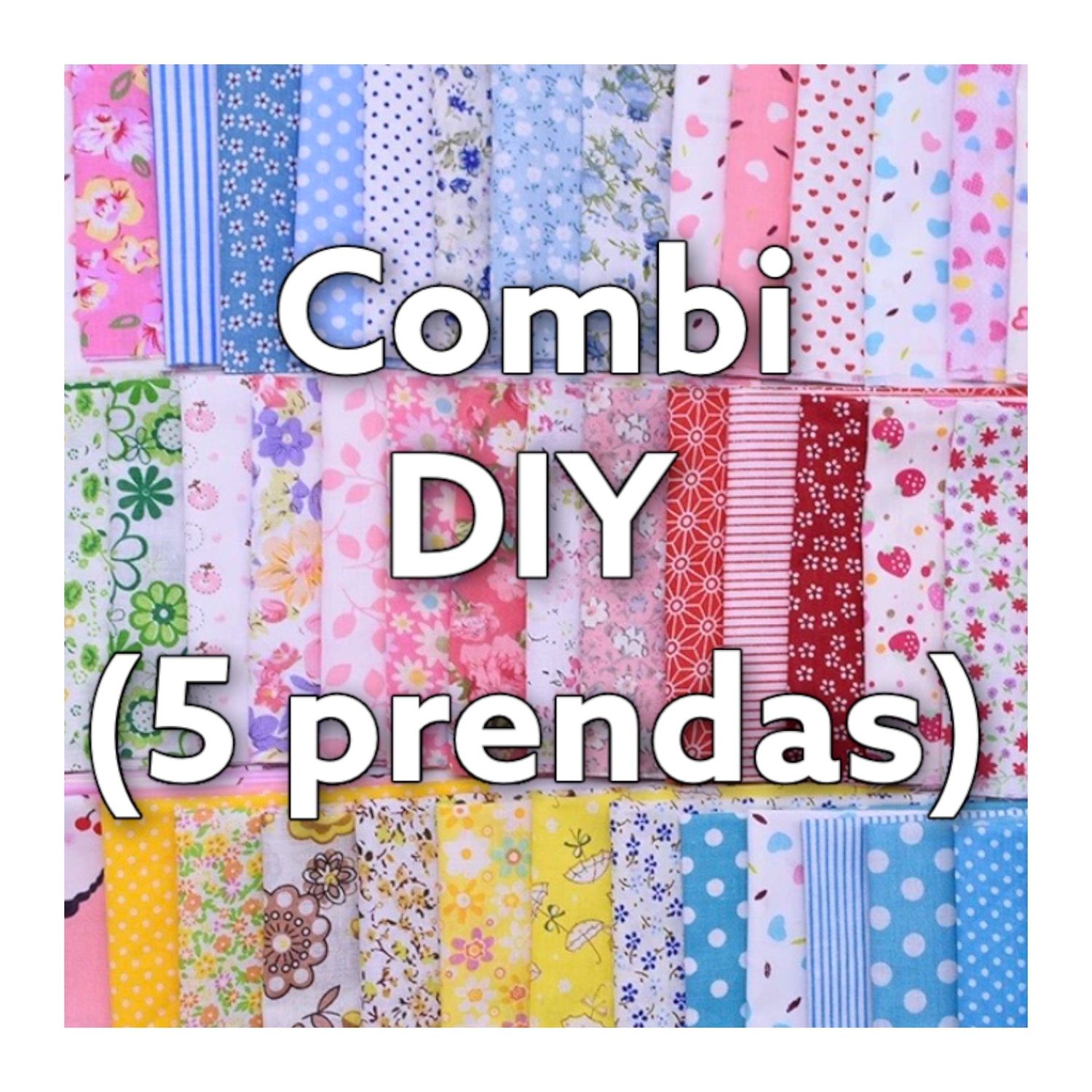Combi DIY para manualidades (5 prendas)