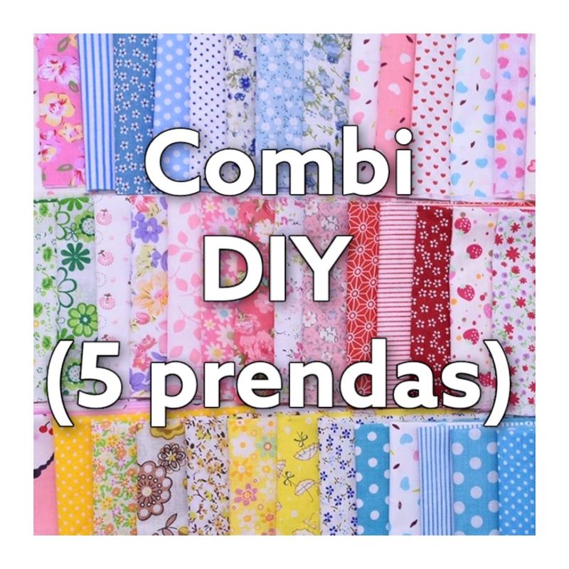 Combi DIY para manualidades (5 prendas)