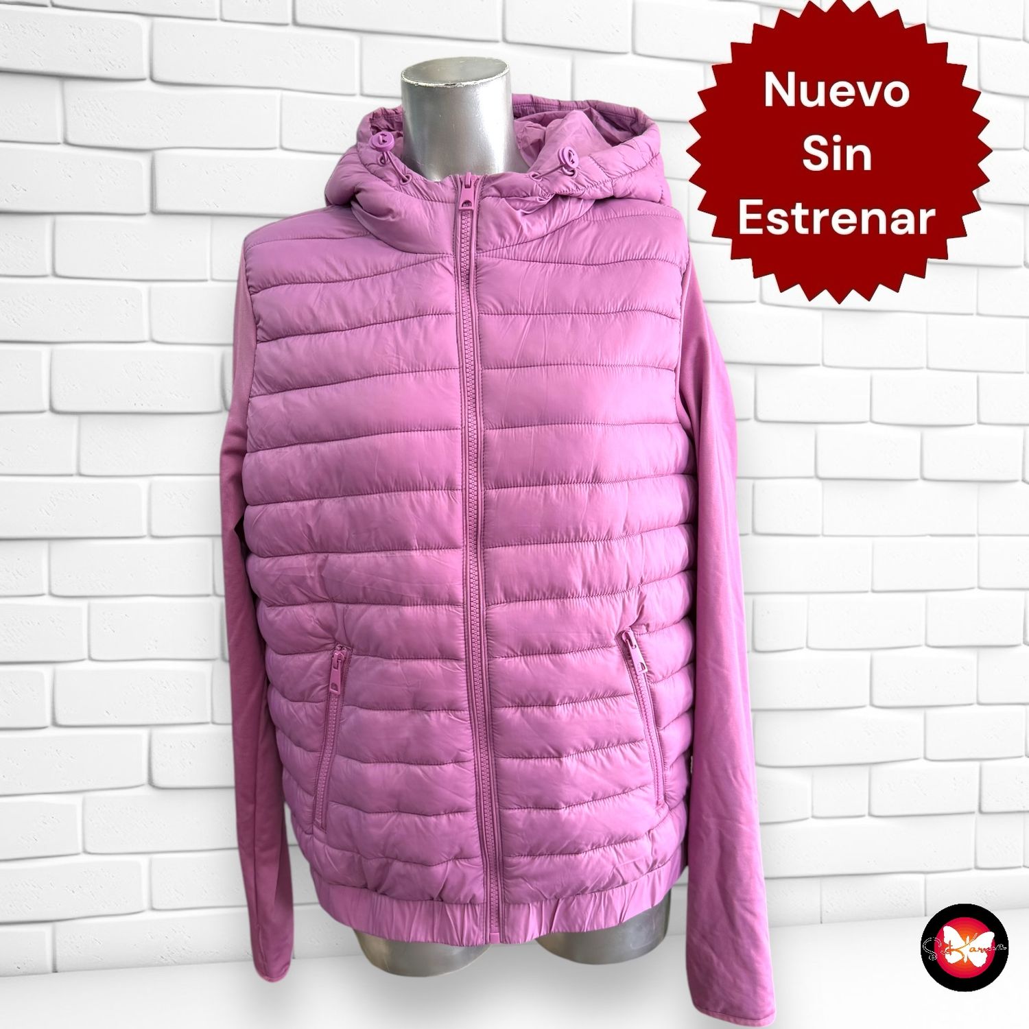 Chaqueta acolchada con mangas normales SINSAY Talla S